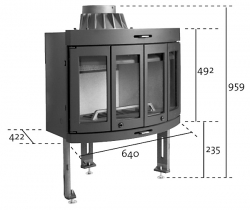 Krbová vložka JOTUL I 400 Harmony BP