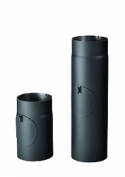 Kouřovod 150 / 250 mm s čistícím otvorem síla 1,5mm