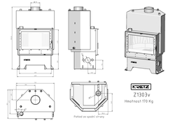 Krb - krbová vložka Z 1303 V s výměníkem